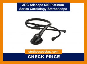 ADC Adscope 600 Platinum Series Cardiology Stethoscope