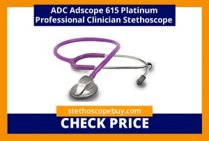 ADC Adscope 615 Platinum Professional Clinician Stethoscope